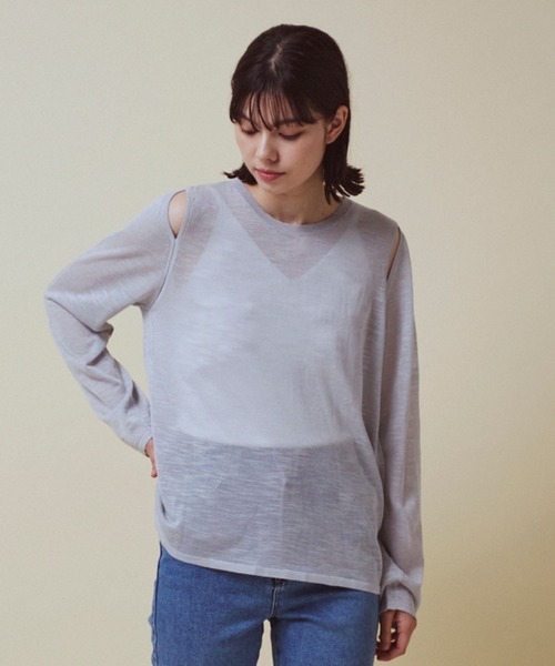 tシャツ リネンライクシアートップス レディース : ZOZOTOWN Yahoo!店 