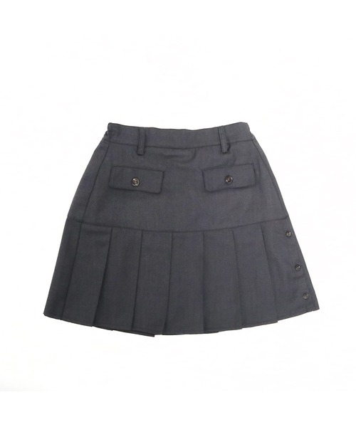 bedsidedrama 2015ガーデンワイドキュロットパンツ 猫 兎柄 trois lapins kp スカート インパンツ付きヨーク切替プリーツ