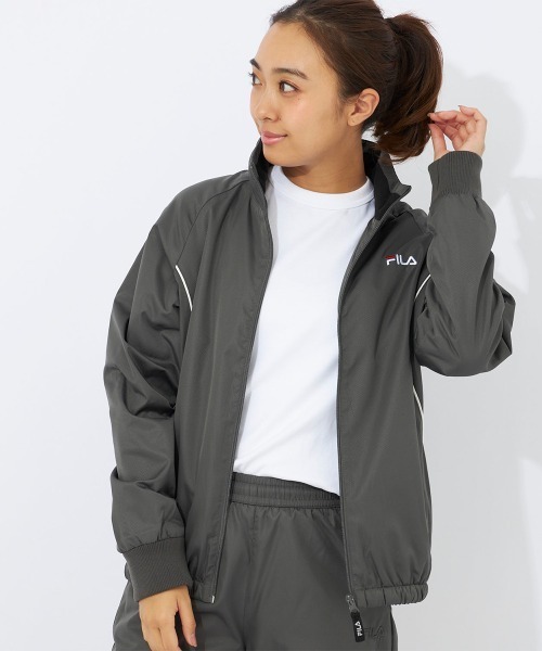 FILA（フィラ） コート アウター ライトリップ×裏地フリースジャケット