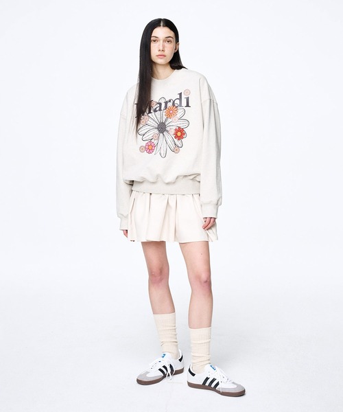 Mardi Mercredi 靴下 LONG SOCKS MRD LOGO レディース