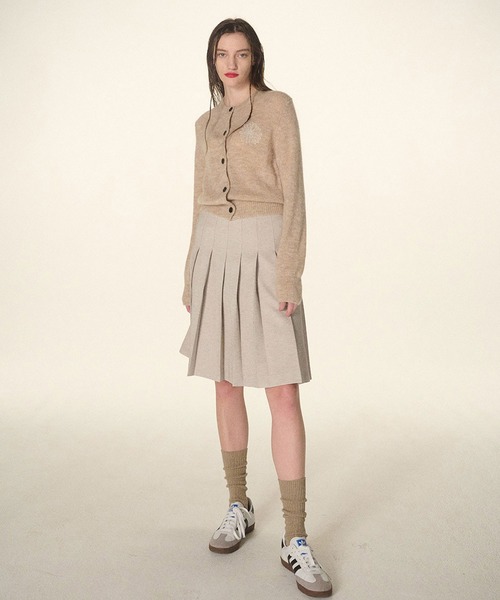 Mardi Mercredi 靴下 LONG SOCKS MRD LOGO レディース