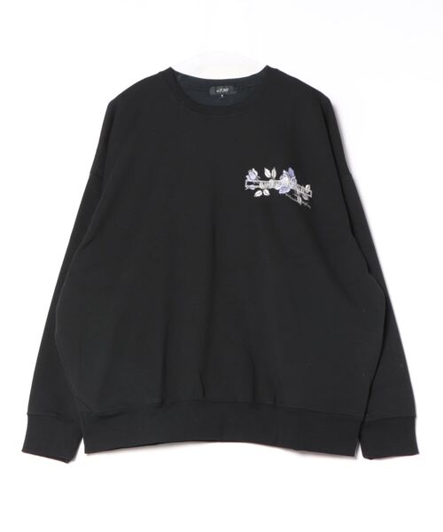 ANPAS（アンパス）の「Flower Embroidery Oversized Sweatshirt