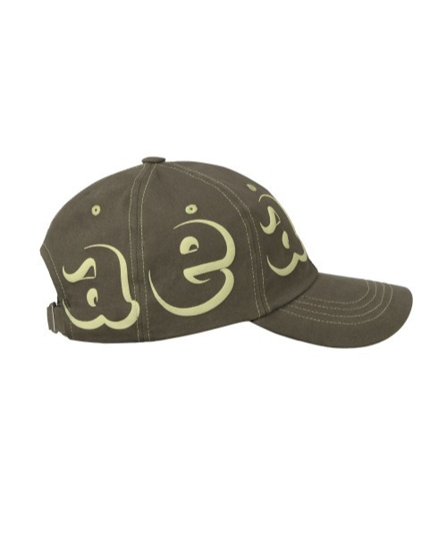aeae 帽子 キャップ FOAMED PRINTING LOGO CAP レディース