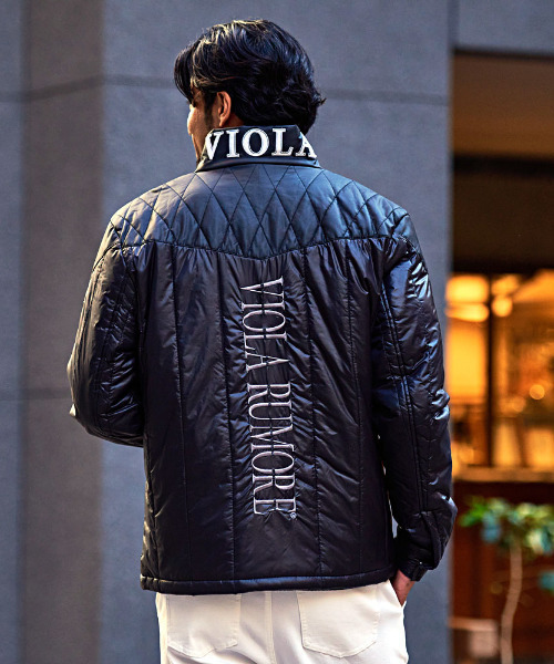 VIOLA rumore ヴィオラ ビオラ　中綿ジャケット ダウンY42101 VIOLA rumore ヴィオラ 中綿ジャケット メンズ ブランド