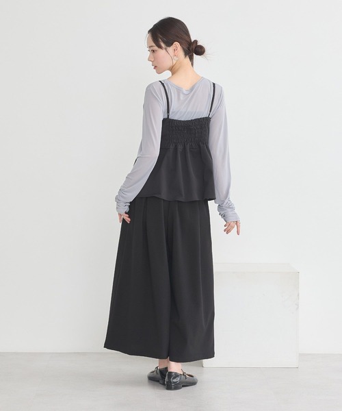 ベスト ジレ フロントリボン ベスト レディース BEAUTY＆YOUTH UNITED ARROWS ベスト ジレ フロントリボン