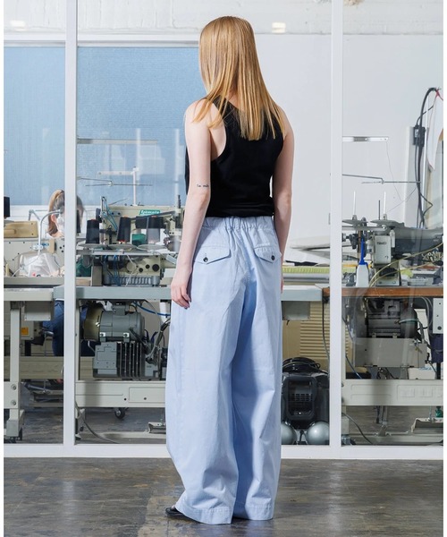 2021AW VOAAOV ヴォアーブ パンツ VOAAOV パンツ 「VOAAOV」 Chic Tech Tuck Wide Slacks メンズ