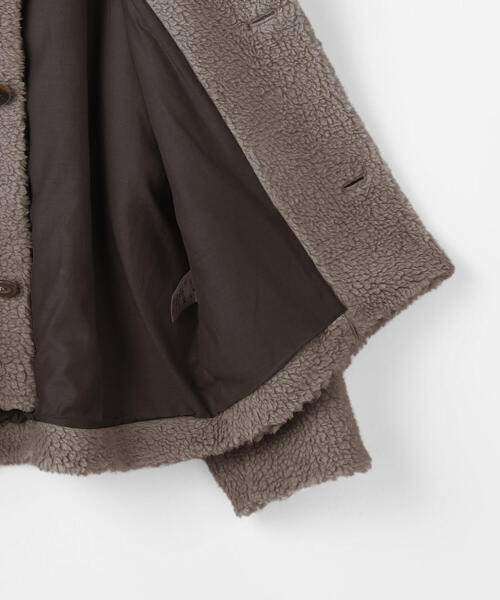 「GALERIE VIE」 ジャケット 36 チャコールグレー レディース_画像5