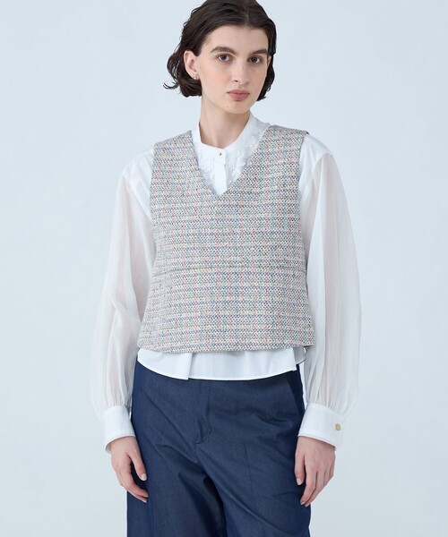 TOMORROWLAND collection ベスト ジレ マリースパンコール 2-way