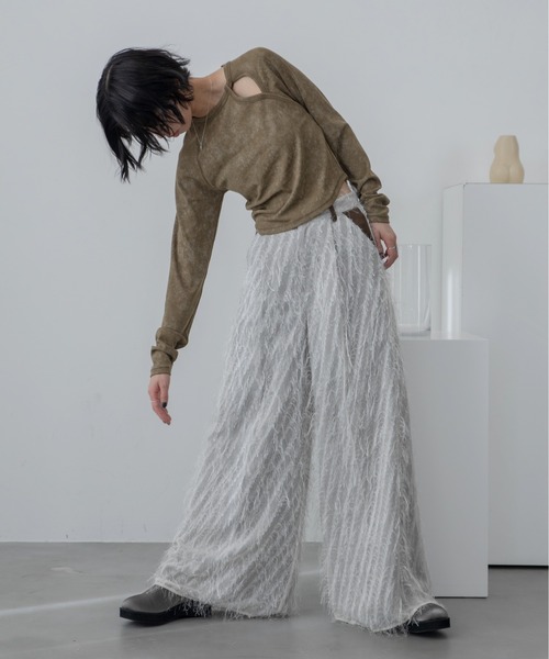 CLANE（クラネ）の「FRINGE PANTS（その他パンツ）」 - WEAR
