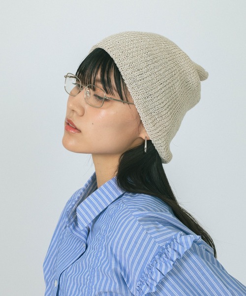 ROSE BUD（ローズバッド） ニット帽 ニットキャップ BEANIE レディース