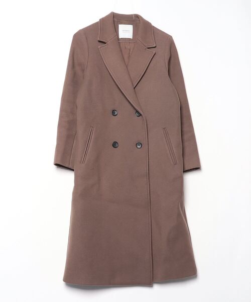 Stutious  チェスターコート サイズ2 STUDIOUS（ステュディオス） チェスターコート 2 ブラウン レディース