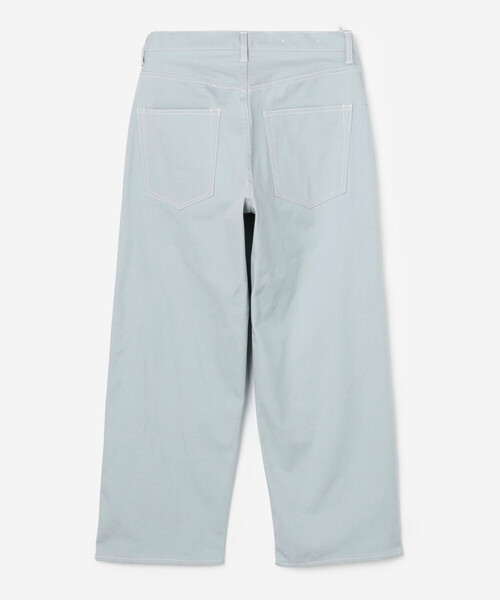 SCYE BASICS ジーンズ | ストレッチコットンダック ワイドパンツ