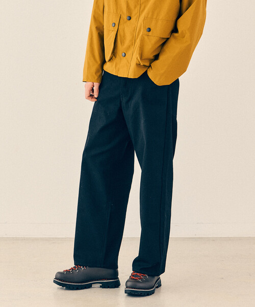 SCYE BASICS ワイドパンツ　メンズサイズ36 SCYE BASICS ジーンズ | ストレッチコットンダック ワイドパンツ