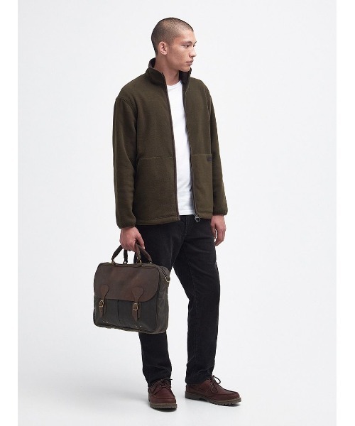 Barbour（バブアー） ショルダーバッグ ワックス コットン レザー