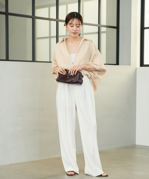 セール 30%OFF】Georgette Tuck パンツ(506250097) | プラージュ