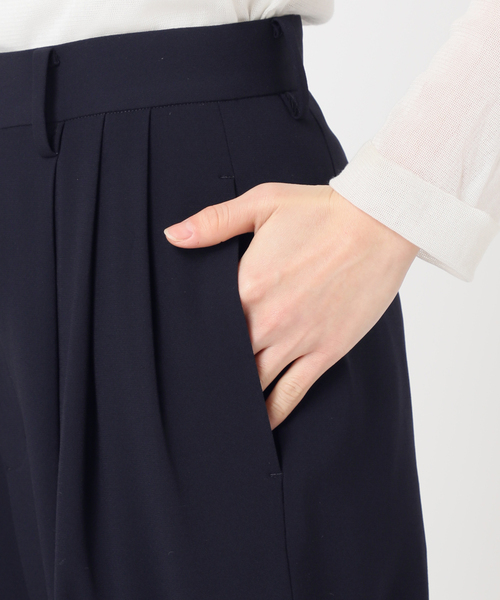 Plage Tuck Relax パンツ　36 Plage Tuck Relax パンツタックリラックスパンツ36
