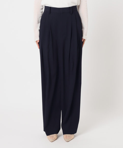 Hon　Plage Georgette Tuckパンツ WEB限定追加》Georgette Tuck パンツ（スラックス）｜Plage