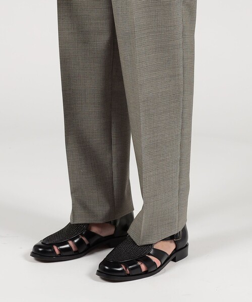 TOMORROWLAND（トゥモローランド） スラックス ウールモヘヤ 2プリーツ