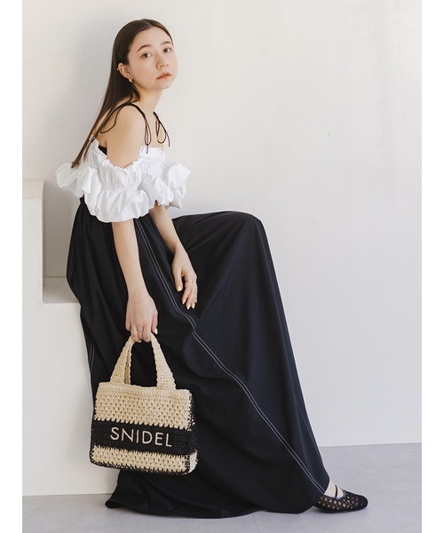 SNIDEL スモッキングキャミワンピース SNIDEL ワンピース スモッキングキャミワンピース : ZOZOTOWN
