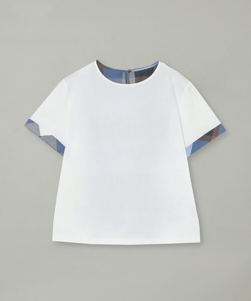 BLUE LABEL CRESTBRIDGE tシャツ コンパクトピマスムースバック