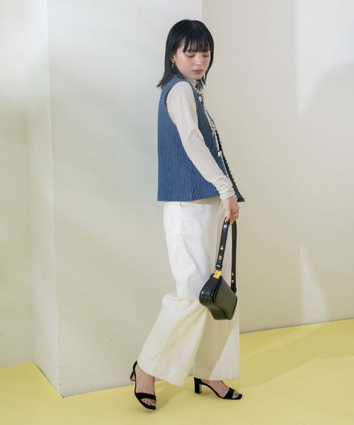 「Eimee Law」 ベスト 38 ブルー レディース Eimee Law 「Eimee Law」 ベスト 38 ブルー レディース