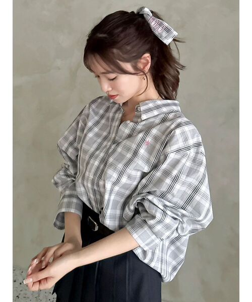 ブラウス シャツ 「POLOBCSコラボ」マルチウェイオーバーシャツ レディース POLO BCS ブラウス シャツ 「POLOBCSコラボ」マルチウェイ