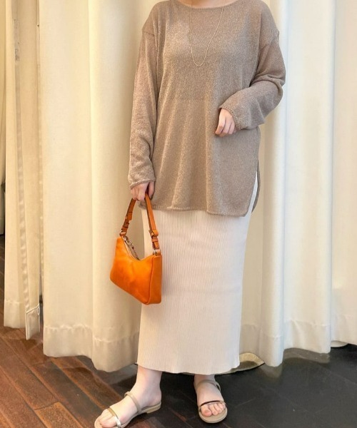 「RIVE DROITE」 長袖ニット FREE ブラック レディース_画像5