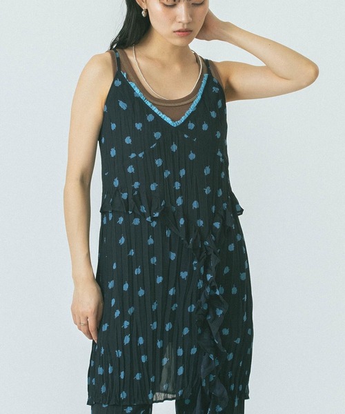 ROSE BUD（ローズバッド） ワンピース FLOWER PRINT DRESS : ZOZOTOWN 