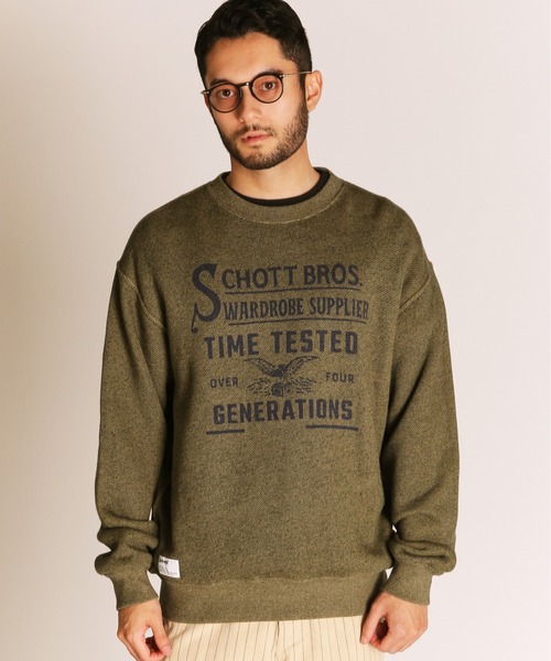 Schott N.Y.C（ショット） トレーナー スウェット メンズ レディース 