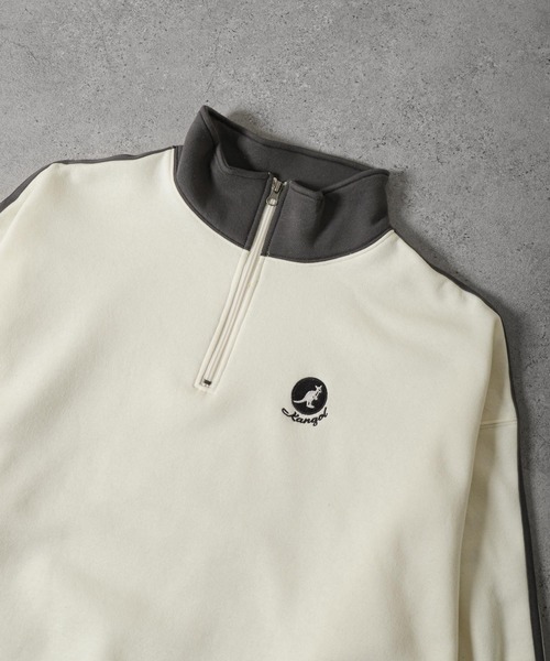 「KANGOL」 スウェットカットソー MEDIUM ブラック メンズ