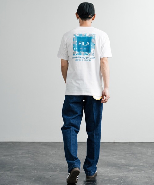 FILA tシャツ フィラ ワンポイントロゴ刺繍 BOX/サークル/アーチ