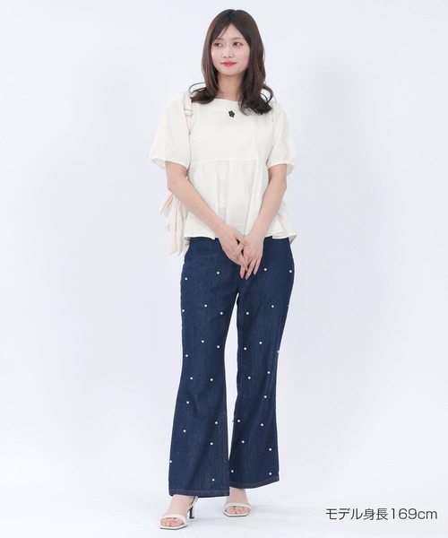 MARY QUANT ブラウス シャツ マリークワント mary quant ダブル