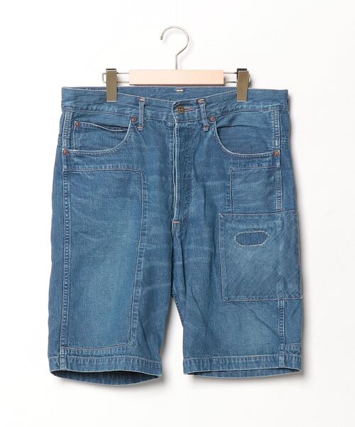新品orslowデニムショートパンツ orSlow 「orSlow」 デニムハーフパンツ L ブルー メンズ