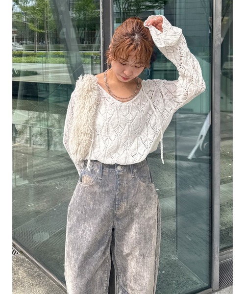 Ungrid - ungrid   ハンドニット Ungrid SALE60%OFF アングリッド ungrid ハイネックボリューム