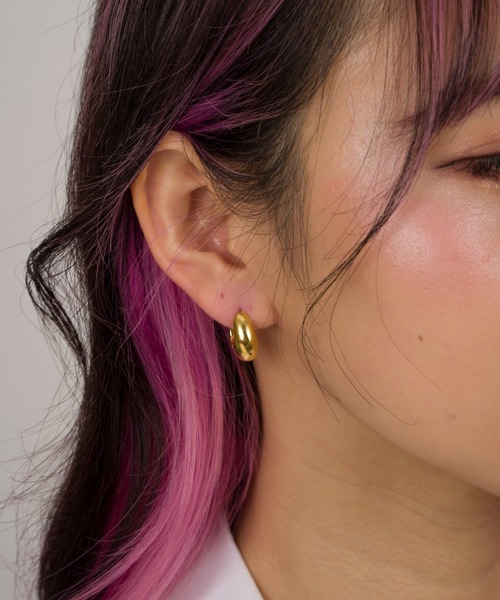 TOMWOOD ear loopフープピアス 両耳 TOM WOOD TOMWOOD トムウッド ピアス Ear Loop Gold イヤー