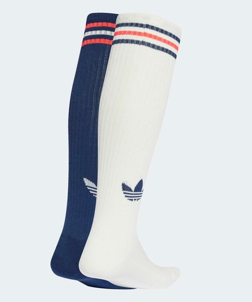 adidas（アディダス） 靴下 スリーストライプス ニーソックス 2足組