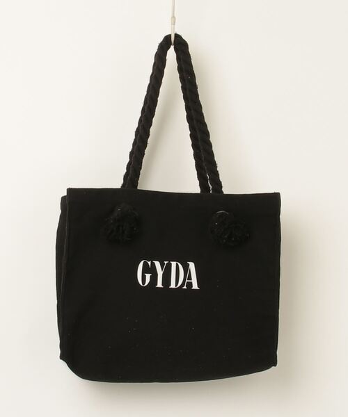 GYDA ブラック トートバッグ GYDA 「GYDA」 トートバッグ FREE ブラック レディース