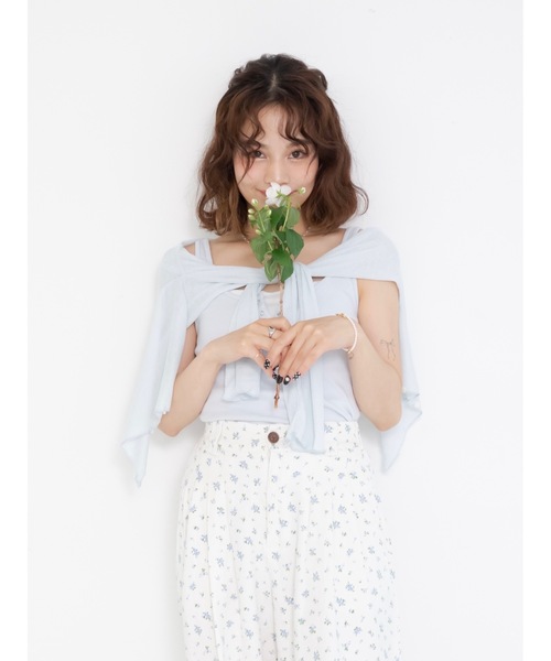 jumelle（ジュメロ） カーディガン シアーカラーカーデイガン