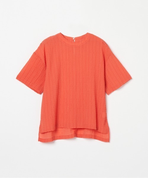 tシャツ SHEERSUCKER TEE BLOUSE レディース