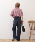 tシャツ レトロボーダープルオーバー レディースの詳細画像2