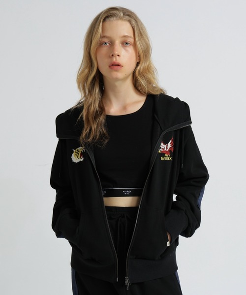 AVIREX（アヴィレックス） パーカー 「SOUVENIR COLLECTION」SATIN SKA