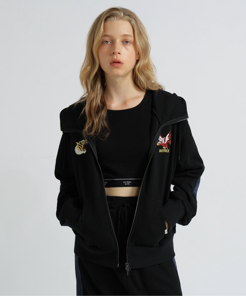 AVIREX（アヴィレックス） パーカー 「SOUVENIR COLLECTION」SATIN SKA