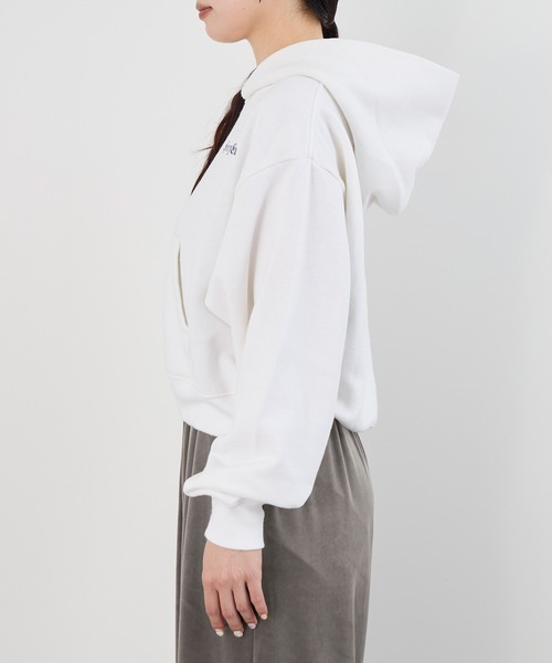 SPORTY &amp; RICH 94 クロップド クルーネック パーカー SPORTY&RICH パーカー 「SPORTY ＆ RICH」クロップドフーディ-Cropped