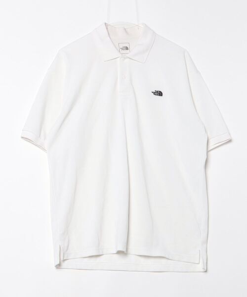 THE NORTH FACE ホワイト ポロシャツ THE NORTH FACE | S/S FD Cotton Polo MEN（ポロシャツ）｜THE