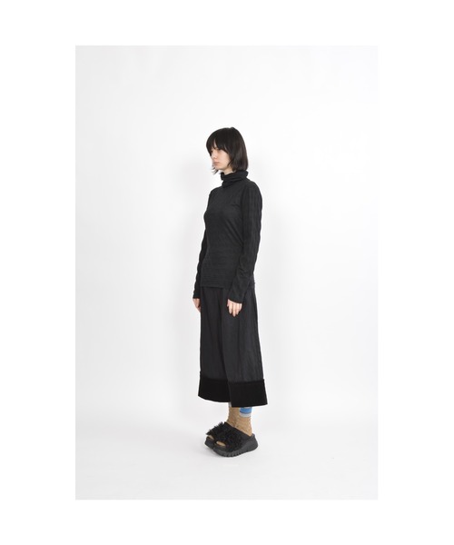 「gomme」 長(zhǎng)袖カットソー MEDIUM ブラック レディース