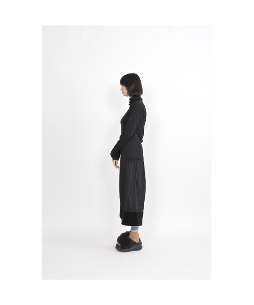 「gomme」 長(zhǎng)袖カットソー MEDIUM ブラック レディース