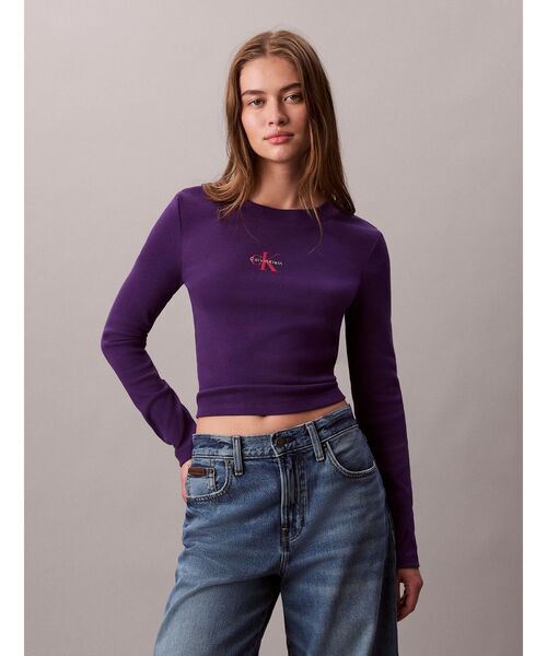 Calvin Klein（カルバン・クライン） tシャツ 「ブランド公式」ロング