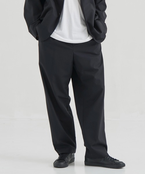 ATON(エイトン) スラックス 「ATON」WOOL TROPICAL LOOSE FIT PANTS ATON(エイトン) スラックス 「ATON」WOOL TROPICAL LOOSE FIT PANTS