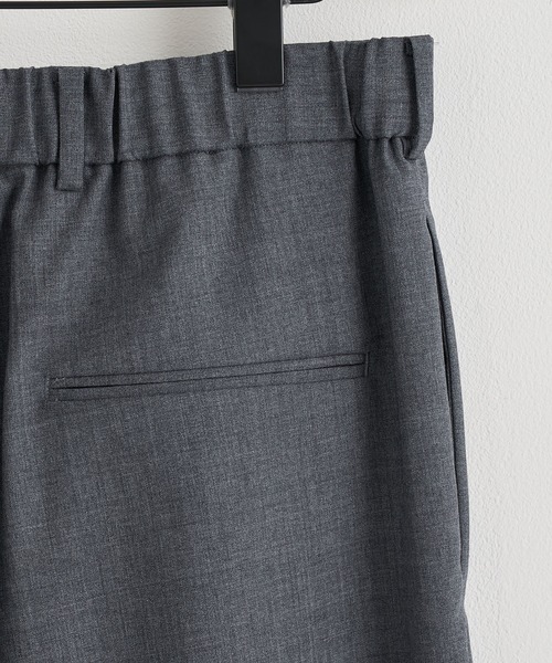 ATON（エイトン） スラックス 「ATON」WOOL TROPICAL LOOSE FIT PANTS