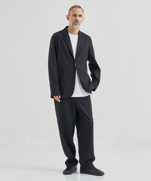 ATON（エイトン） スラックス 「ATON」WOOL TROPICAL LOOSE FIT PANTS